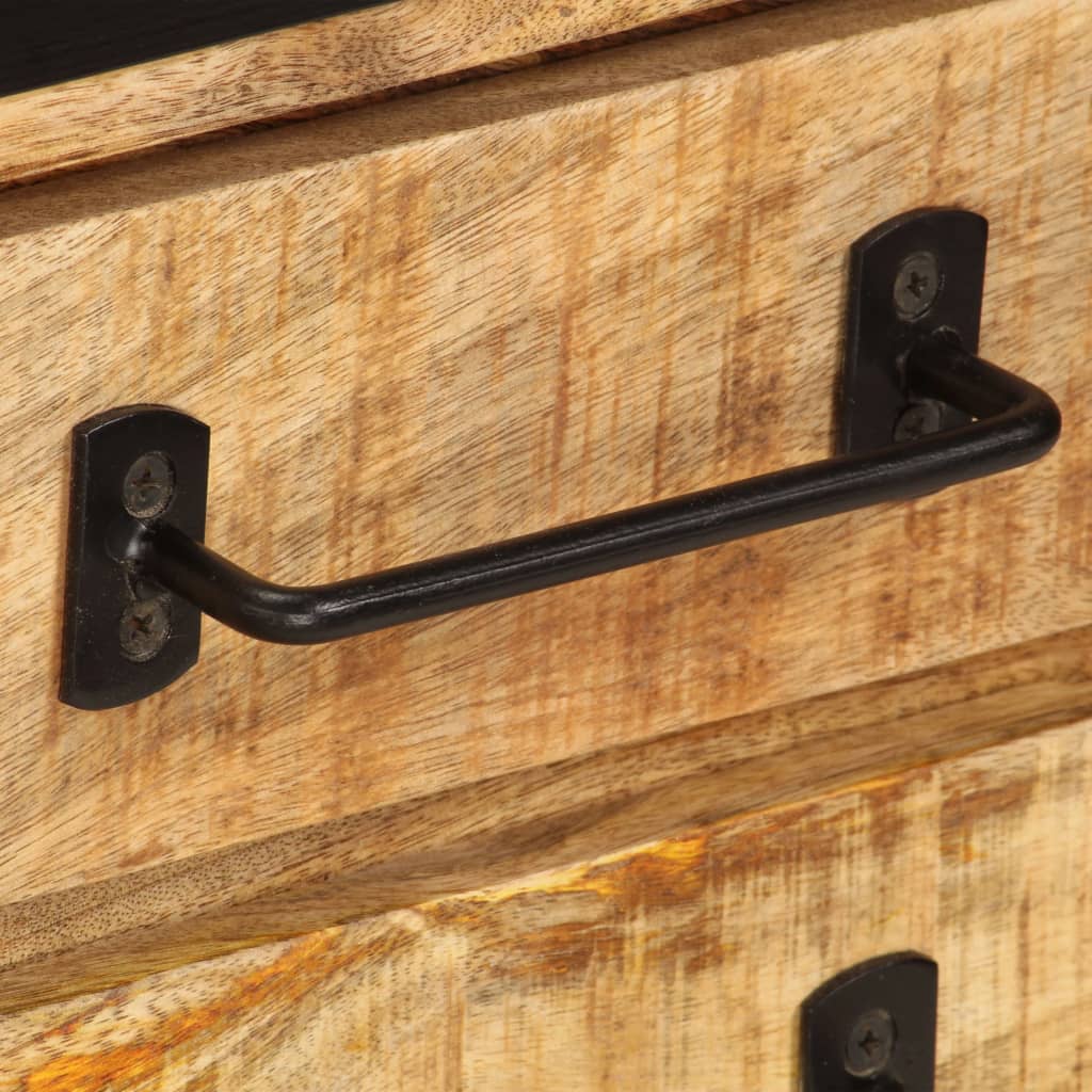 Tv Cabinet With Drawers 120X30X40 Cm Solid Mango Wood