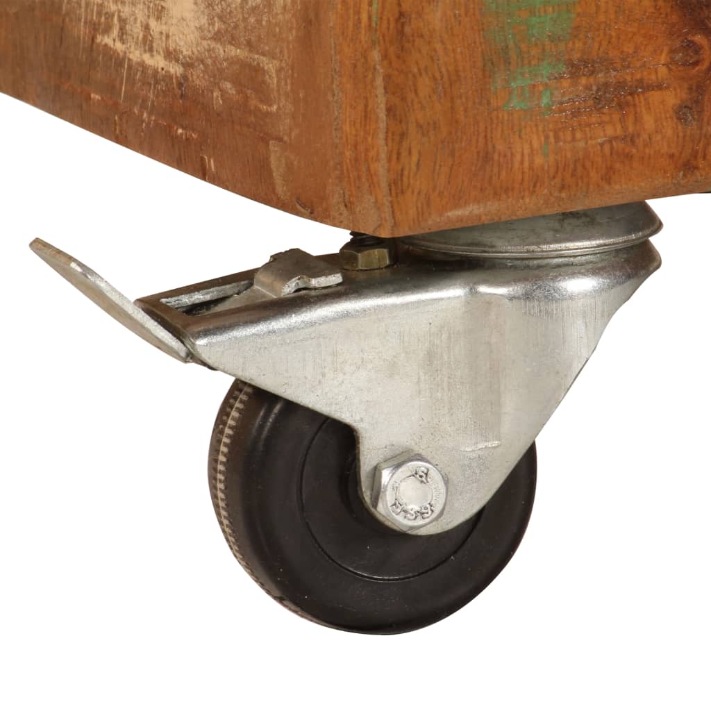 Tv Cabinet 120X30X36 Cm Solid Reclaimed Wood