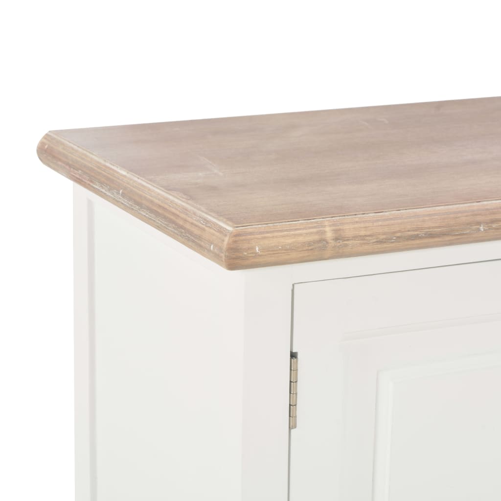 Tv Cabinet White 120X30X40 Cm Wood