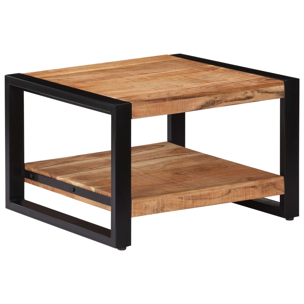 Coffee Table 60X60X40 Cm Solid Acacia Wood