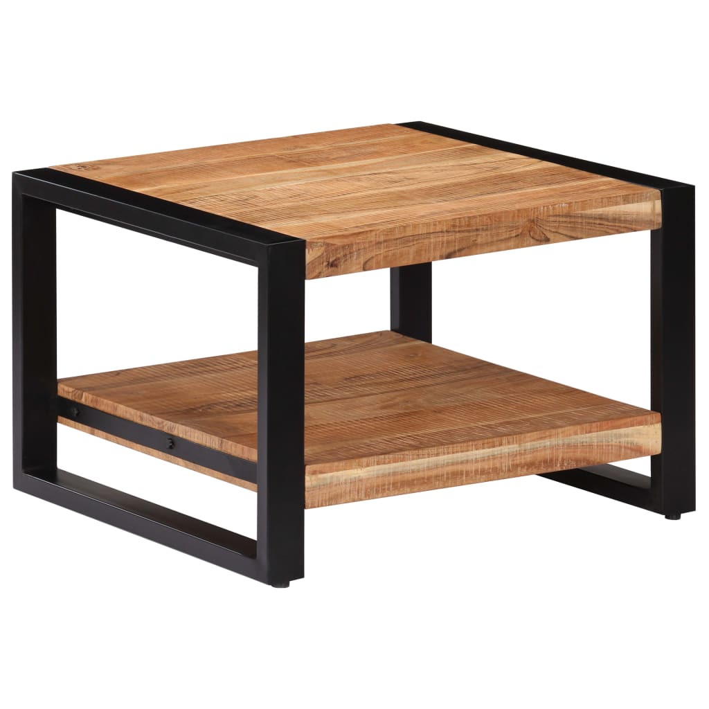 Coffee Table 60X60X40 Cm Solid Acacia Wood