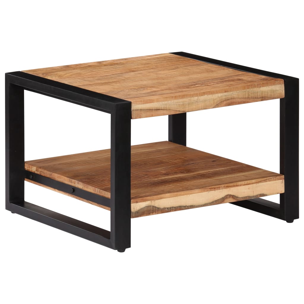 Coffee Table 60X60X40 Cm Solid Acacia Wood