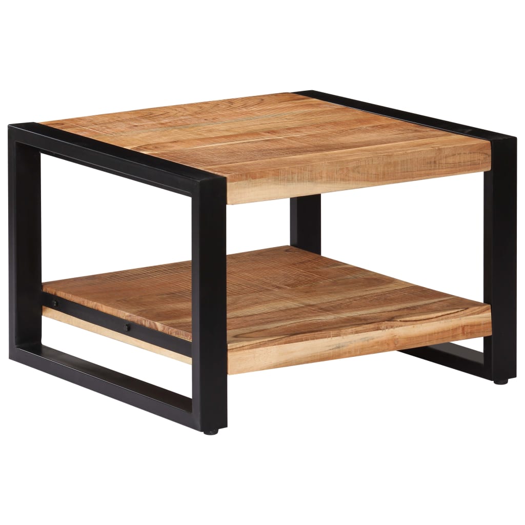 Coffee Table 60X60X40 Cm Solid Acacia Wood