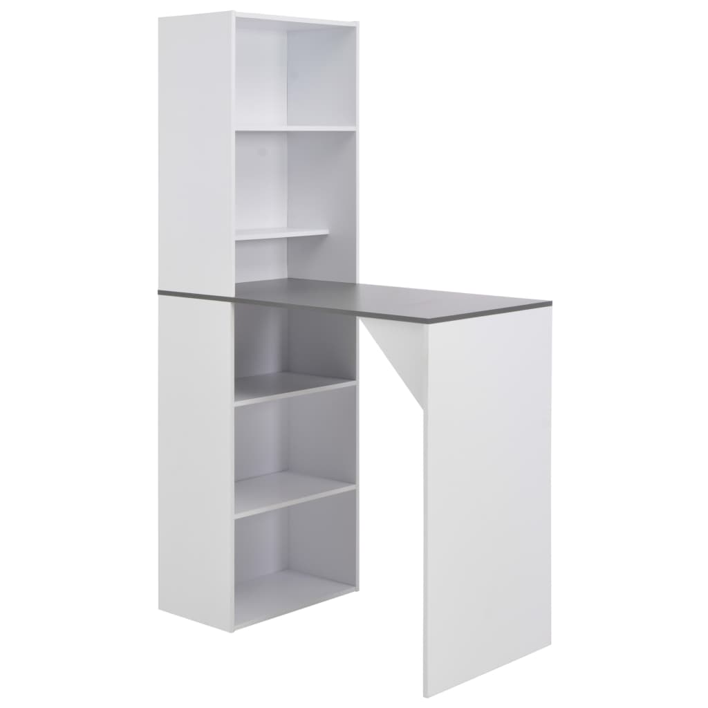 Bar Table With Cabinet 115X59X200 Cm