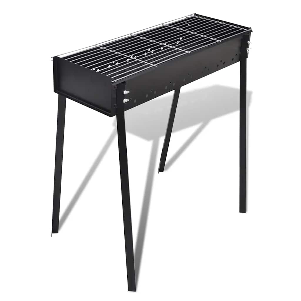 Bbq Stand Charcoal Barbecue Square 75 X 28 Cm
