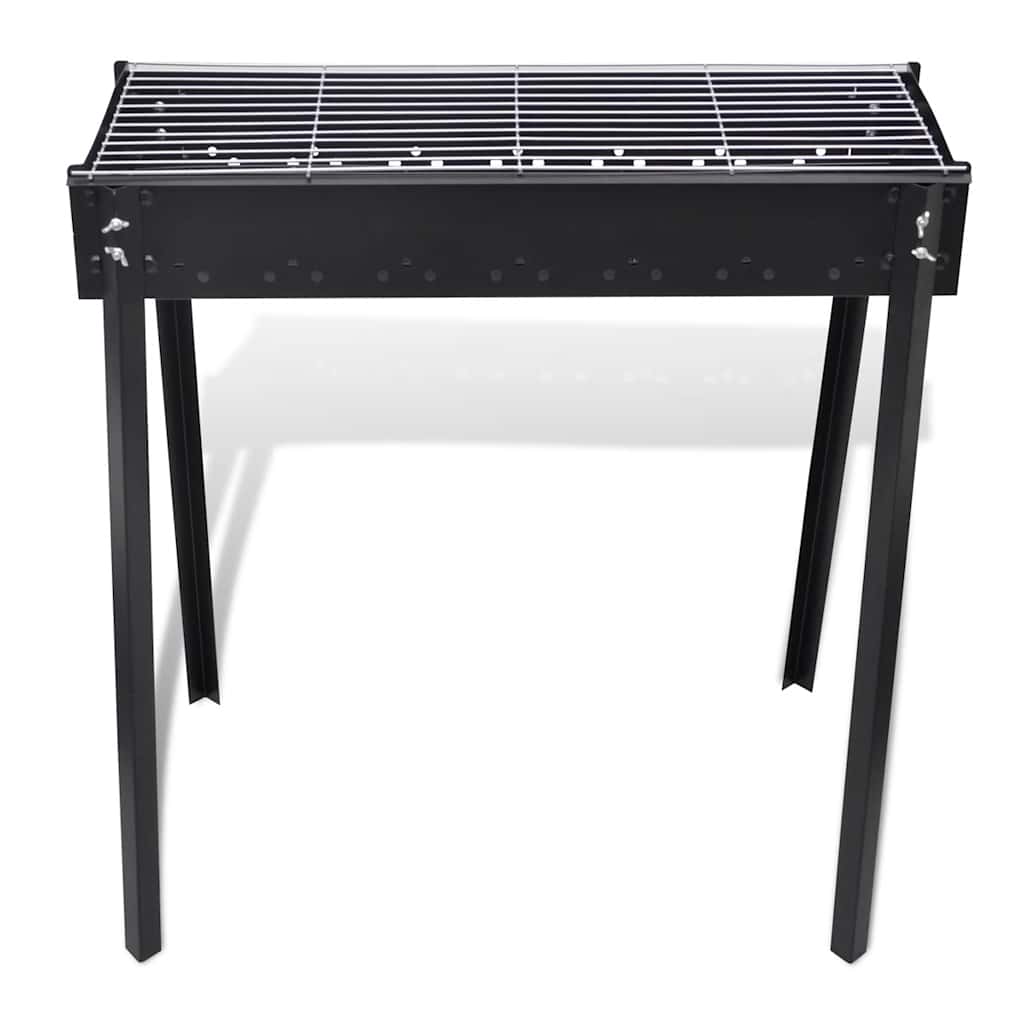 Bbq Stand Charcoal Barbecue Square 75 X 28 Cm