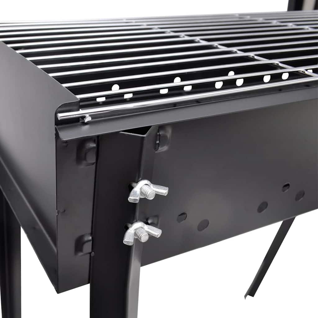 Bbq Stand Charcoal Barbecue Square 75 X 28 Cm