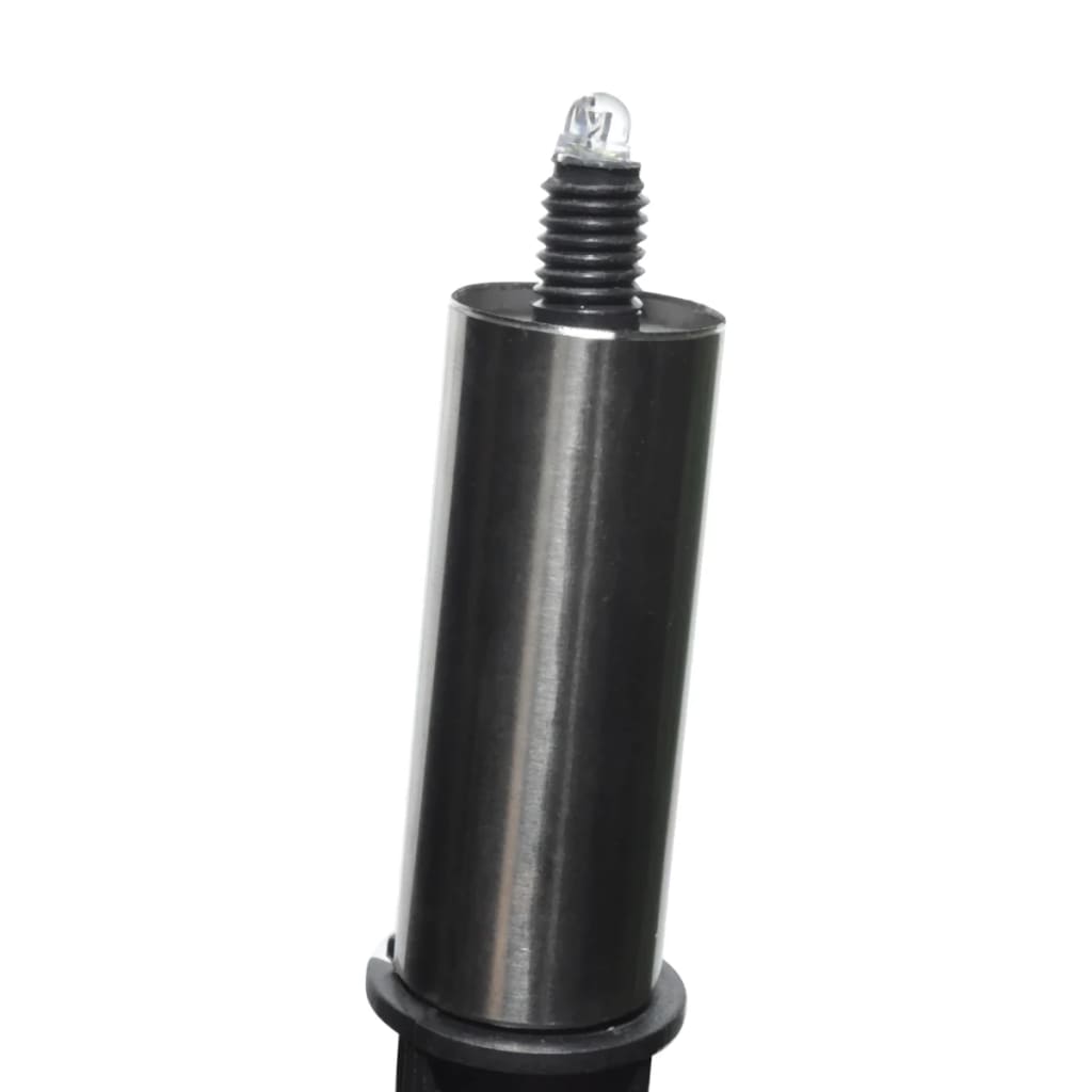 Solar Bowl 3 Led Garden Lights With Spike Anchors & Solar Panel