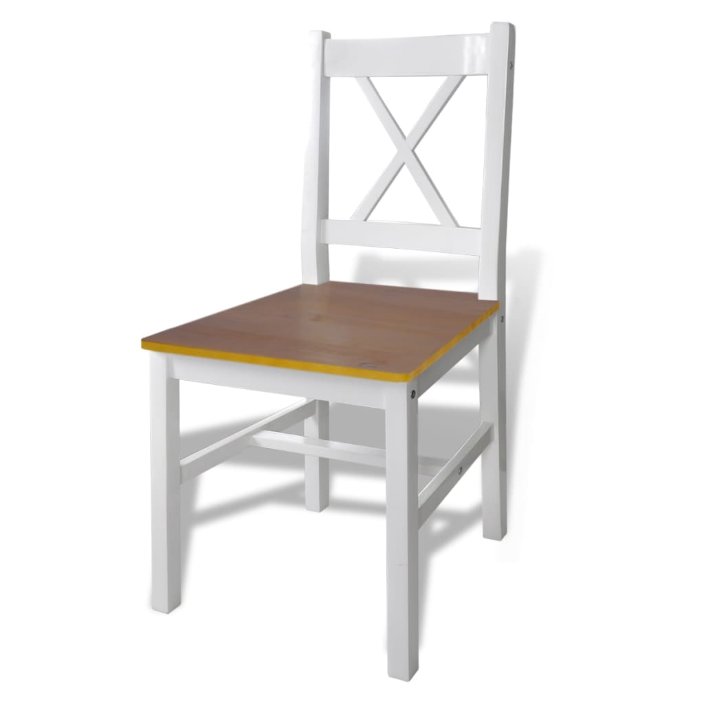 5 Piece Dining Set And White