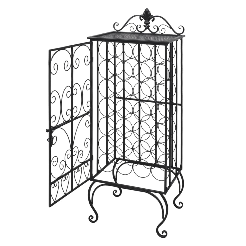 Wine Rack For 28 Bottles Metal