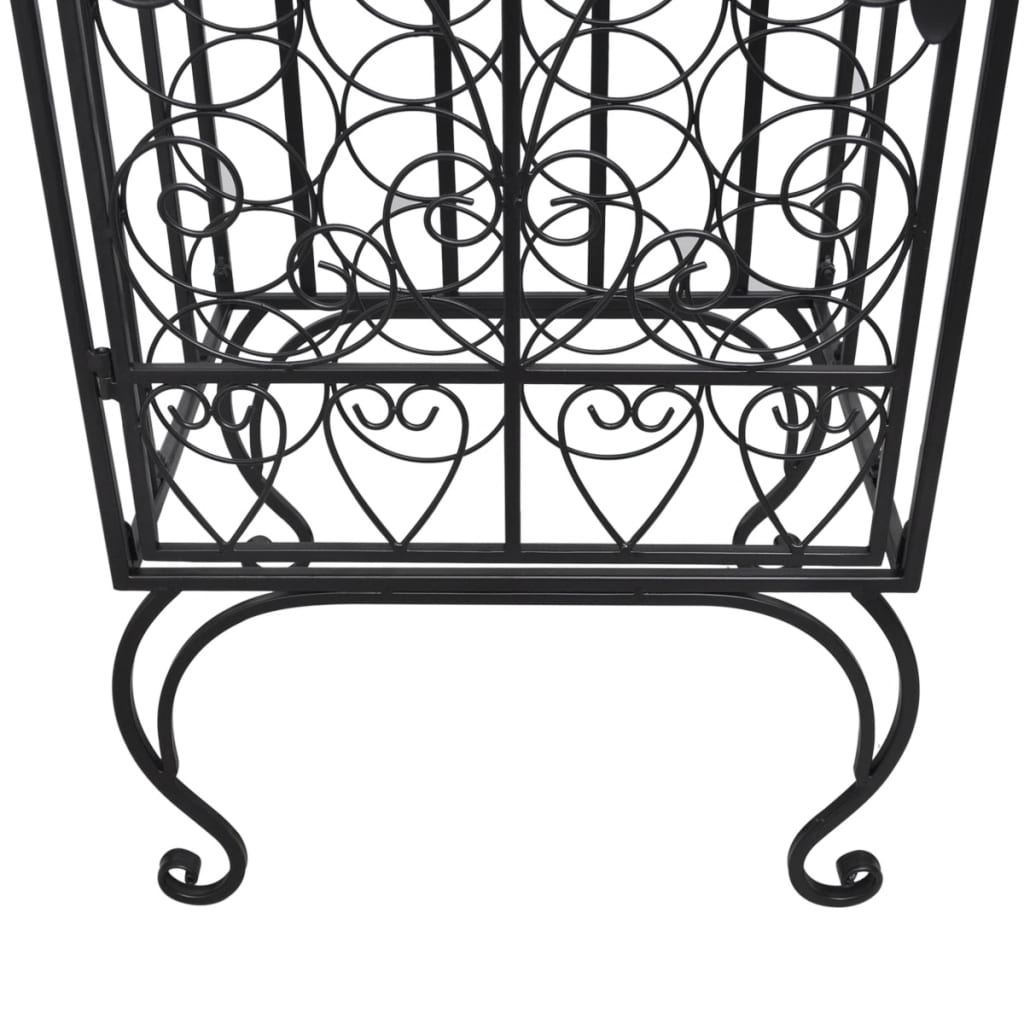 Wine Rack For 28 Bottles Metal