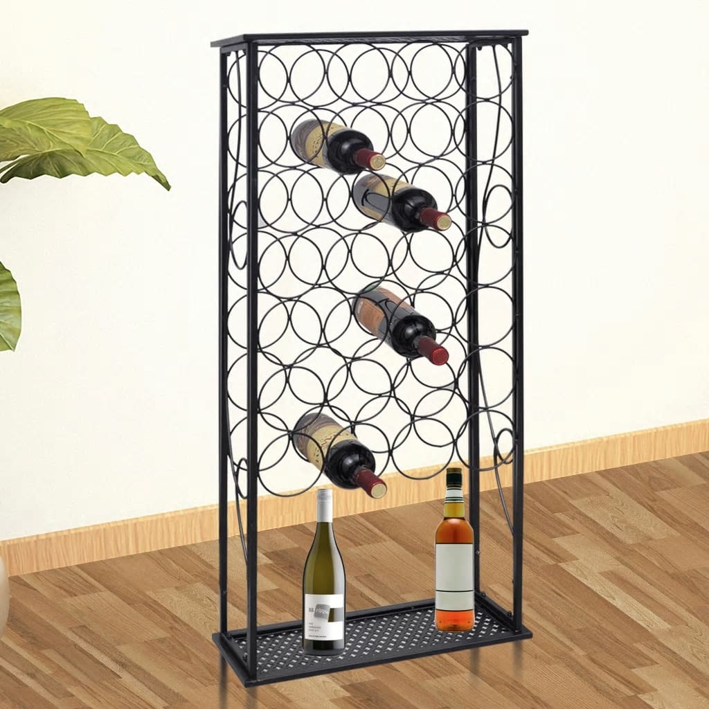 Wine Rack For 45 Bottles Metal