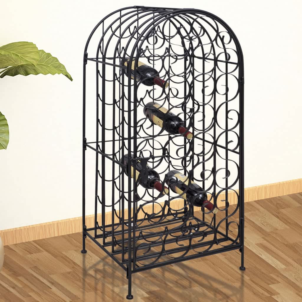 Wine Rack For 45 Bottles Metal