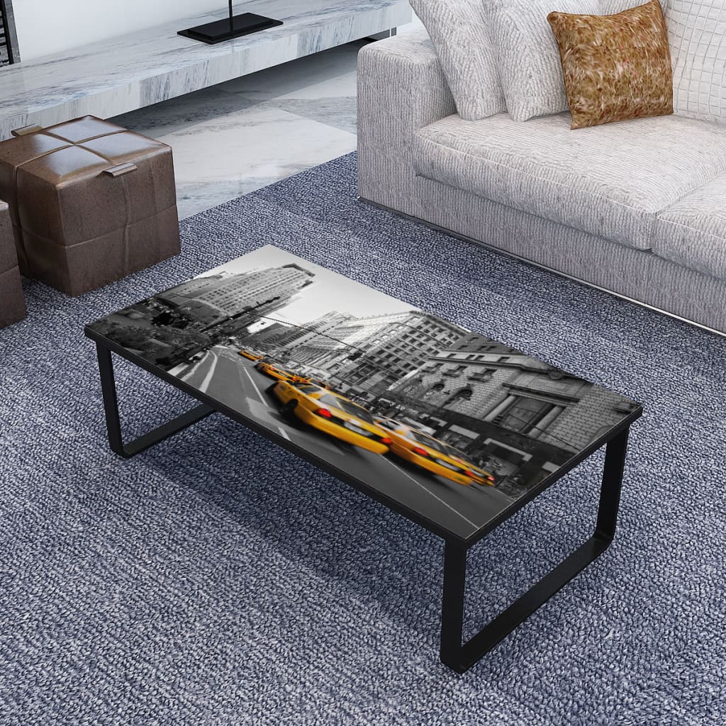 Coffee Table With Glass Top Rectangular