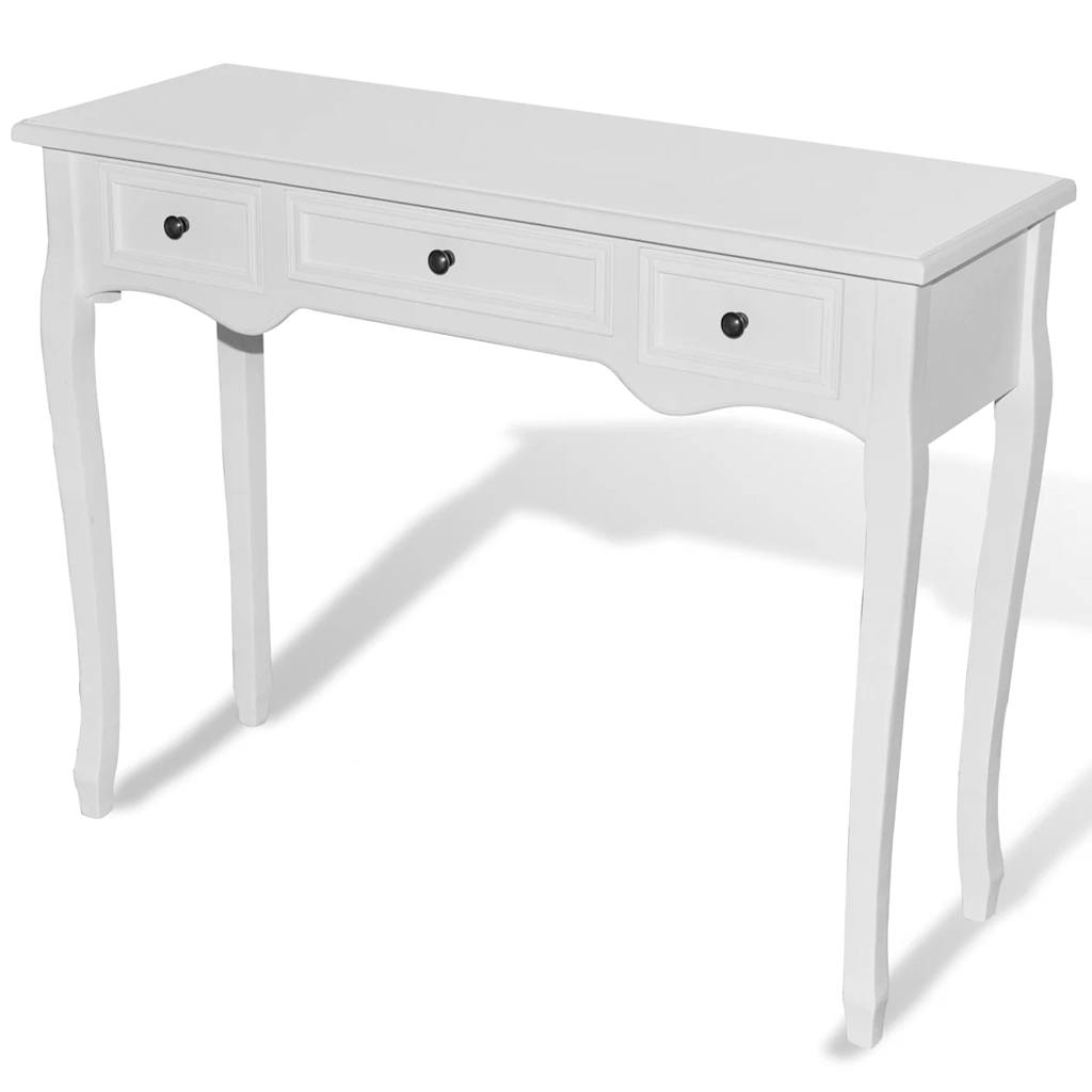Dressing Console Table With Three Drawers