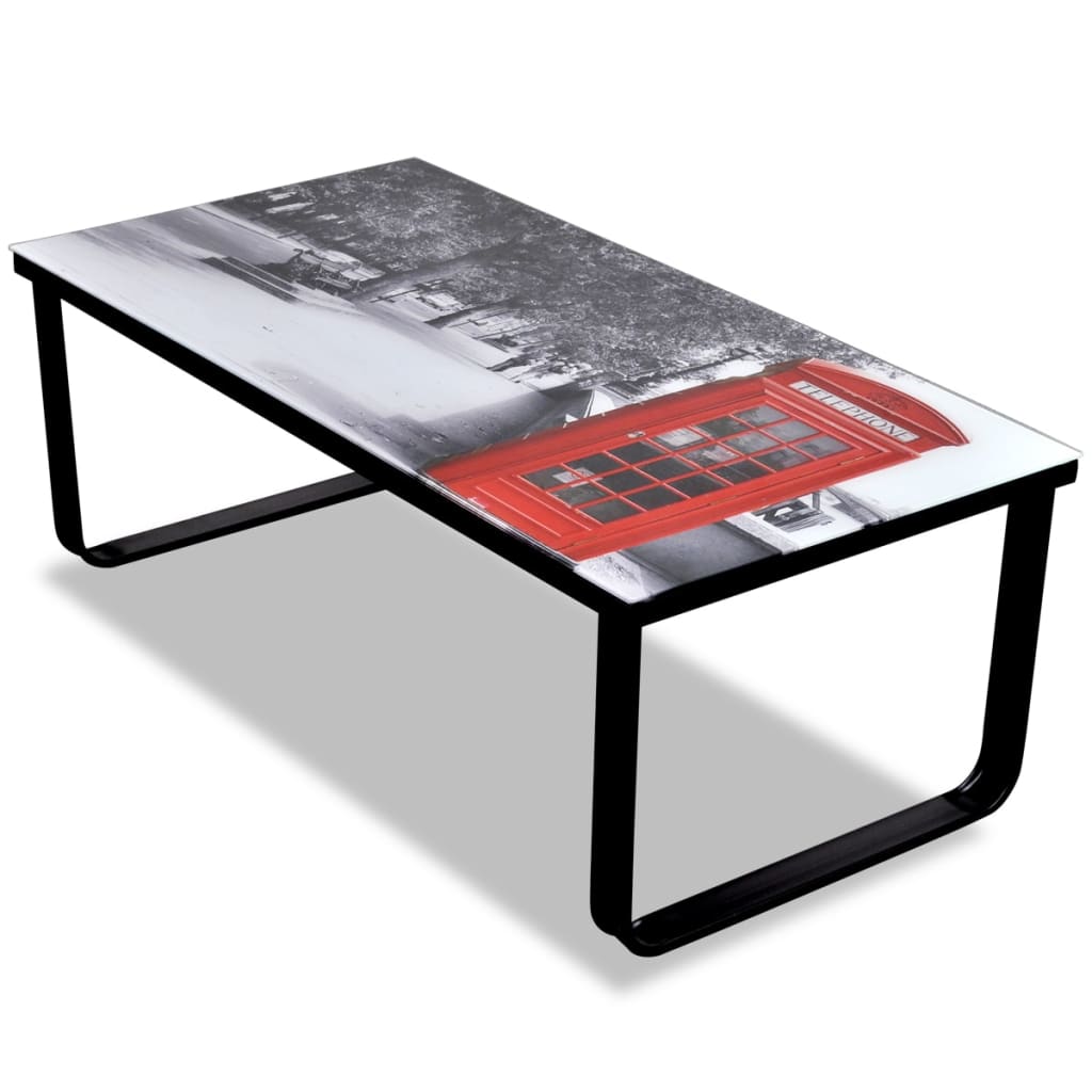 Coffee Table With Glass Top Rectangular