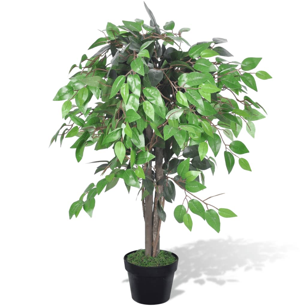 Artificial Plant Ficus Tree With Pot