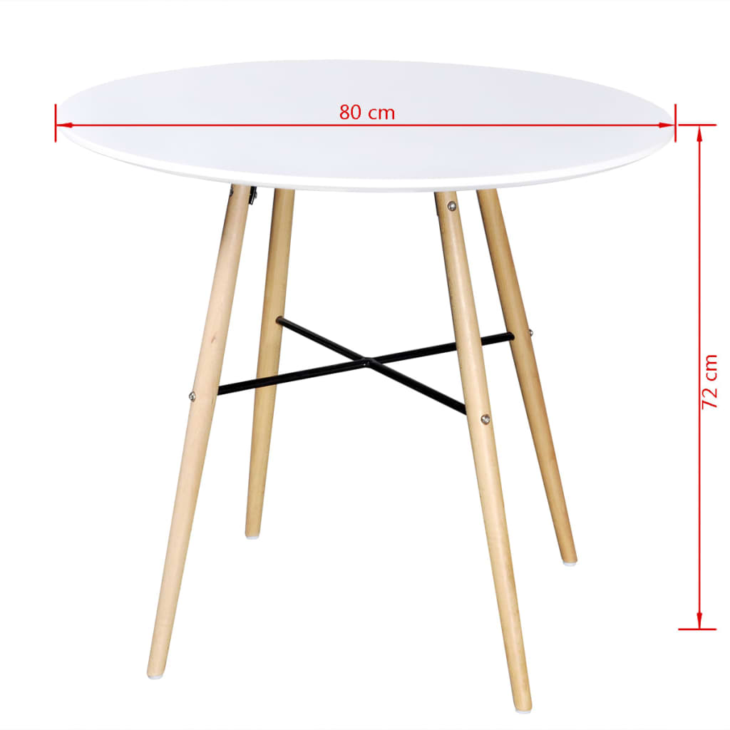 Dining Table Mdf Round