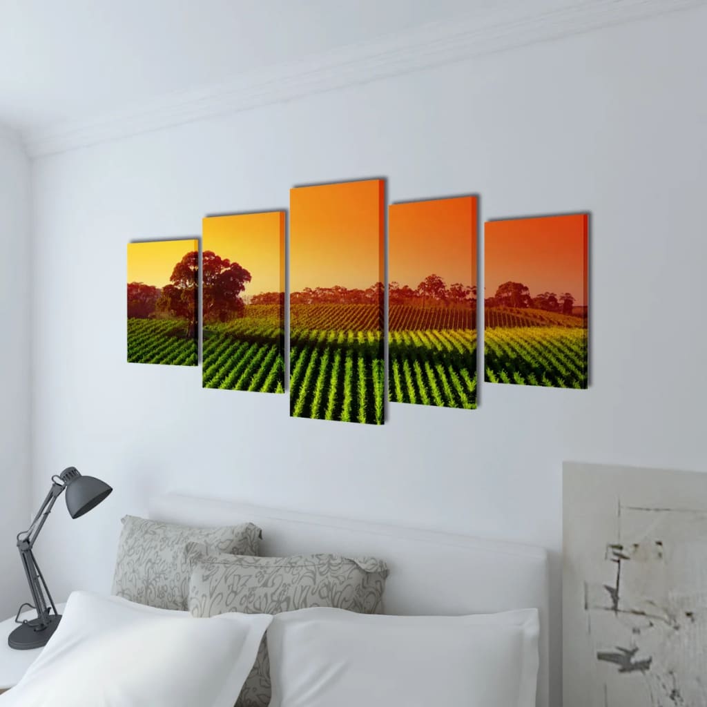 Canvas Wall Print Set