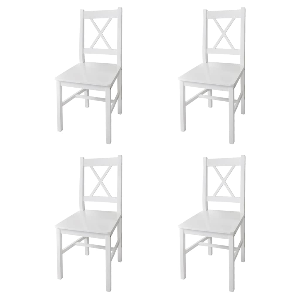 Dining Chairs 2 Pcs Pinewood