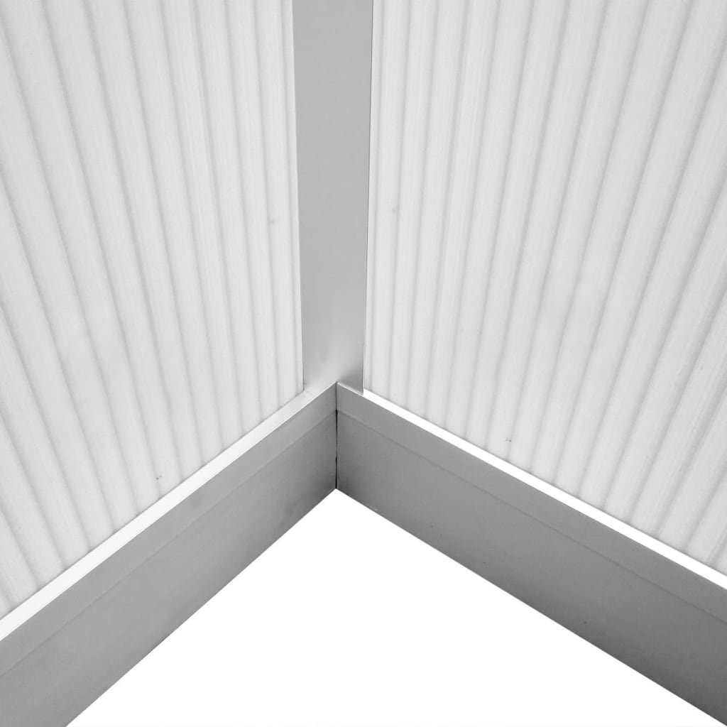 Reinforced Aluminium Greenhouse With Base Frame 6.05 M²