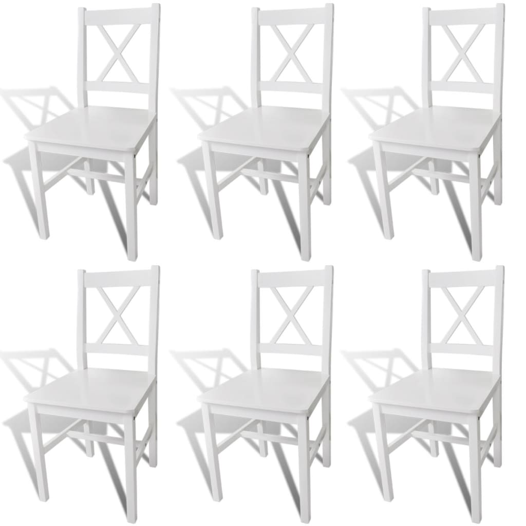 Dining Chairs 2 Pcs Pinewood