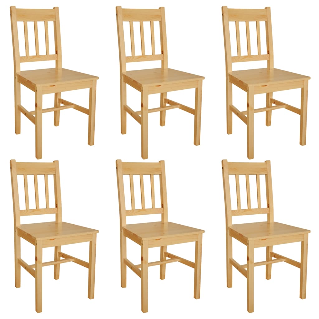 Dining Chairs 2 Pcs Pinewood