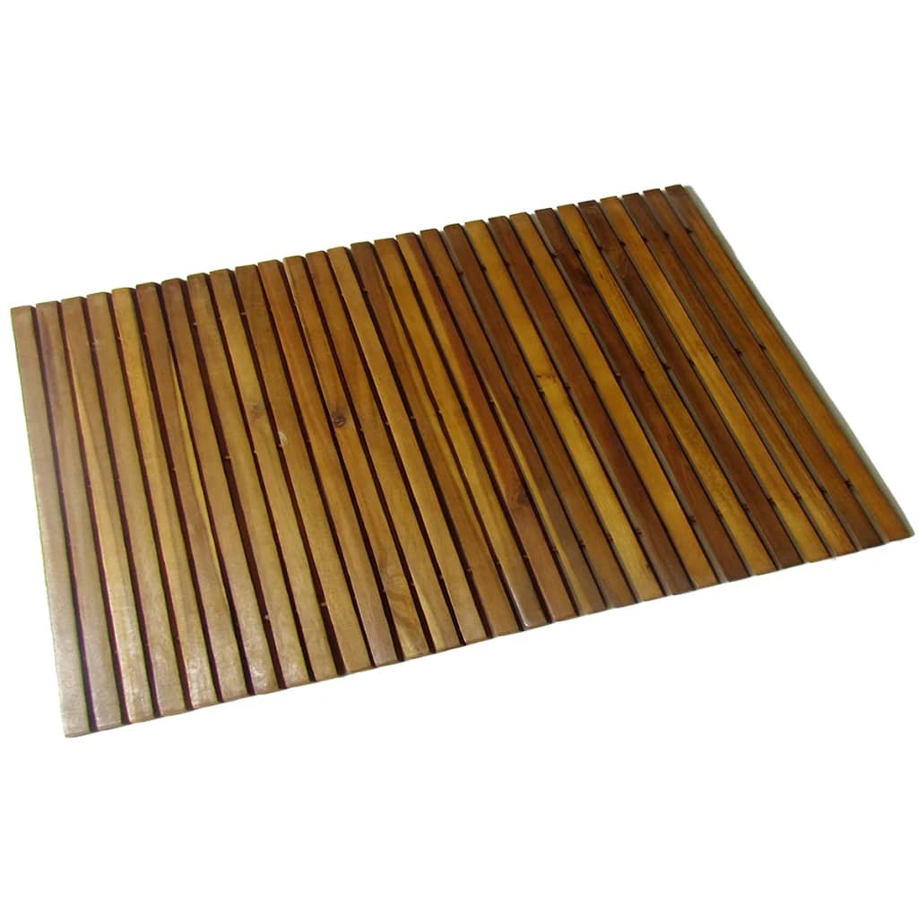 2 Pcs Acacia Bath Mat