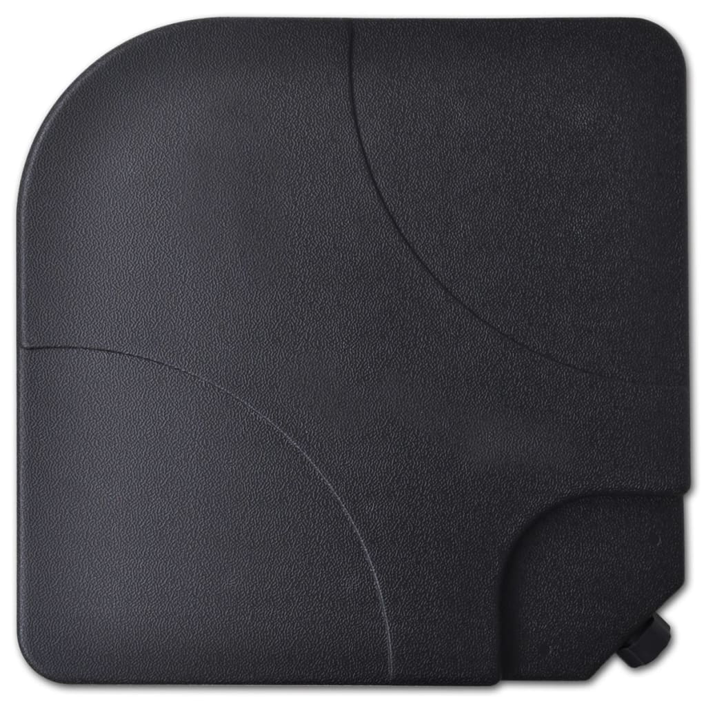 Aluminium Garden Parasol With Portable Base