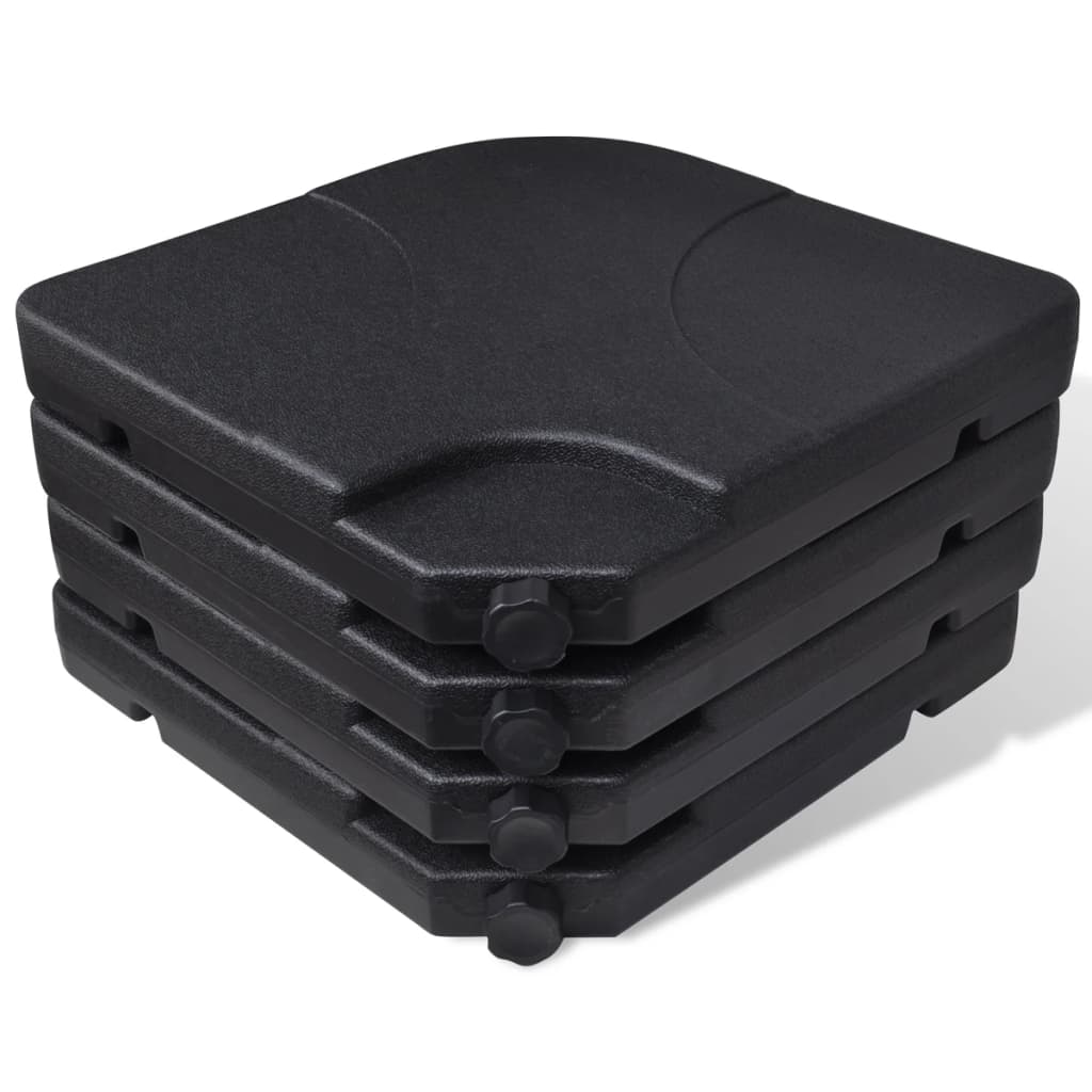 Aluminium Garden Parasol With Portable Base