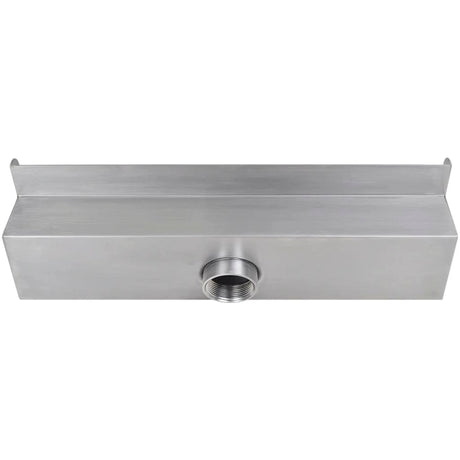 Rectangular Waterfall Pool Fountain Stainless Steel
