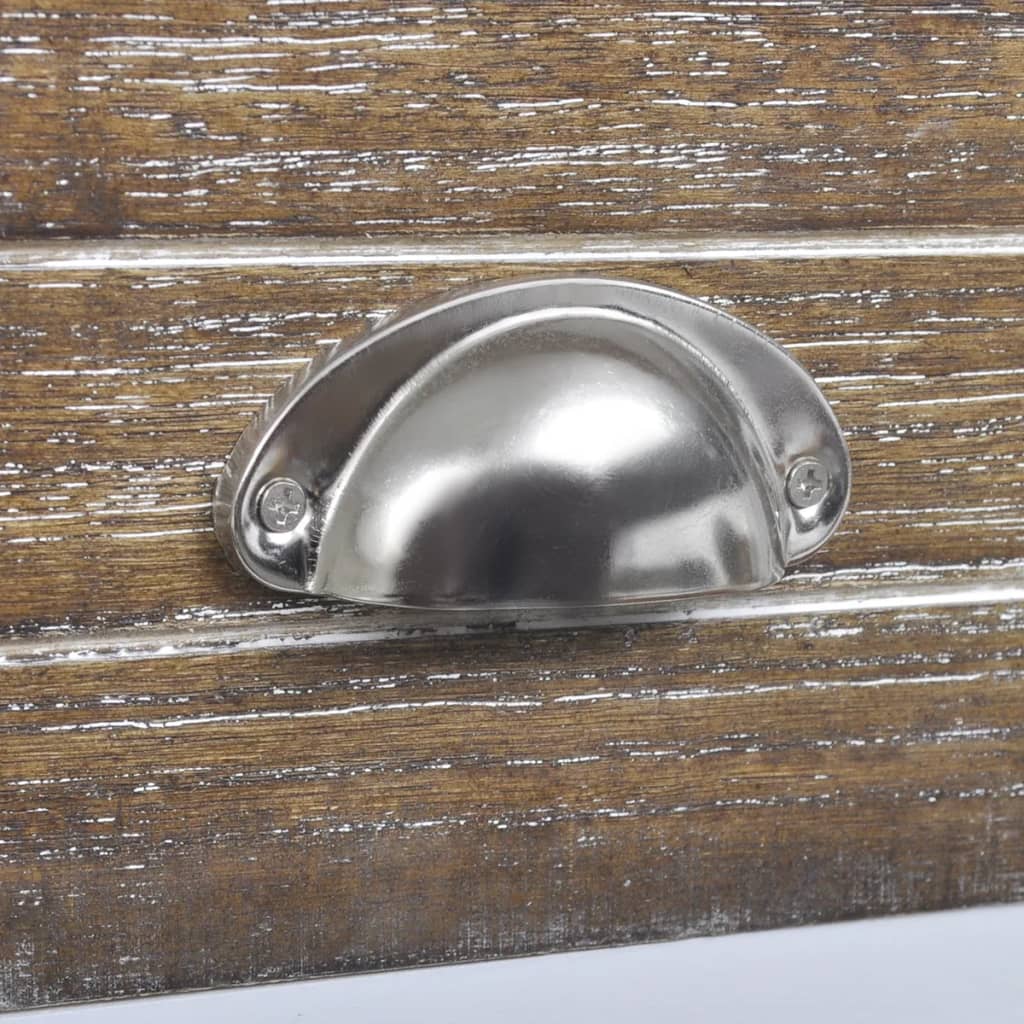 Nightstand With 1 Drawer And White