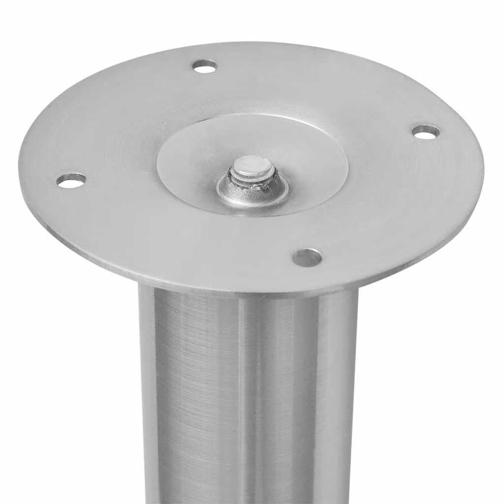 2 Telescopic Table Legs 710 Mm-1100 Mm