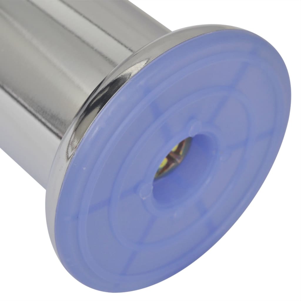 4 Round Sofa Legs Chrome