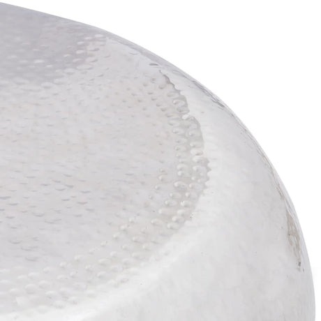 Hammered Aluminium Coffee Table