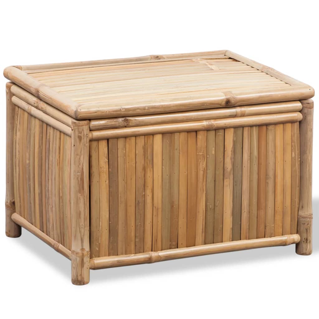 Storage Boxes 3 Pcs Bamboo