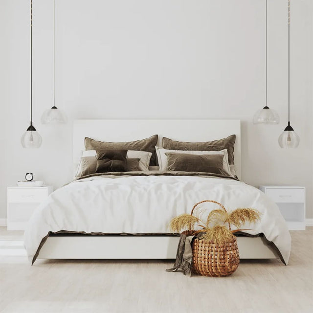 Nightstand 2 Pcs With Drawer