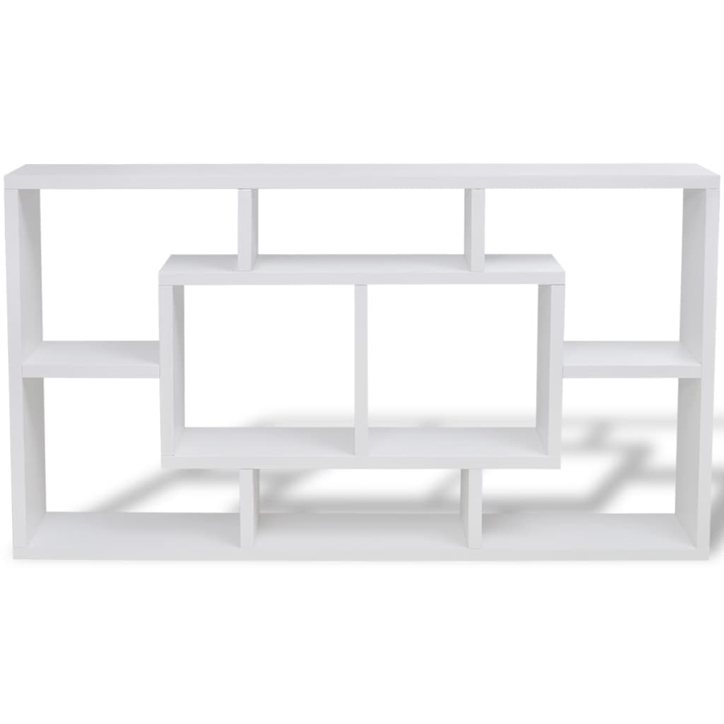 Floating Wall Display Shelf 8 Compartments