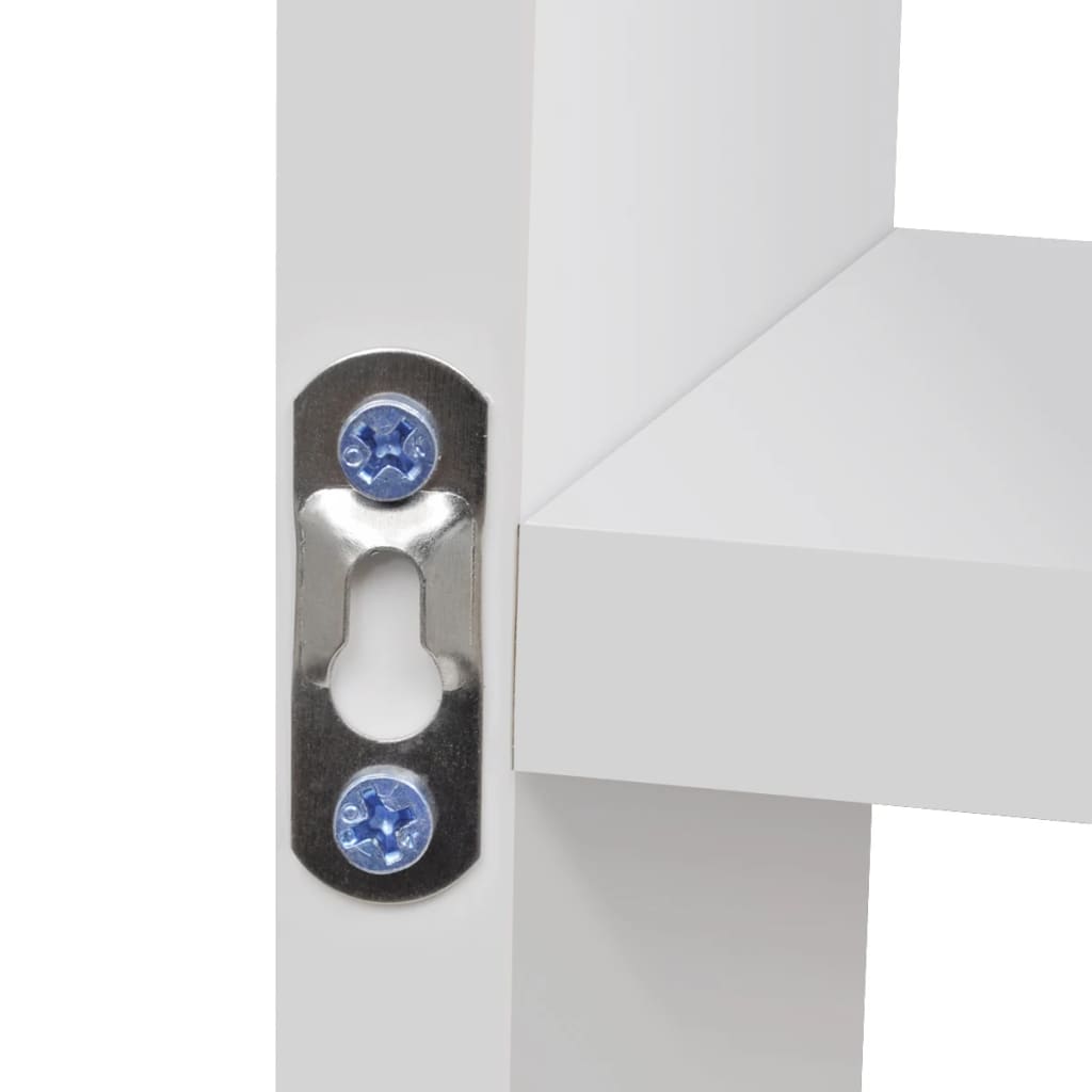 Floating Wall Display Shelf 8 Compartments