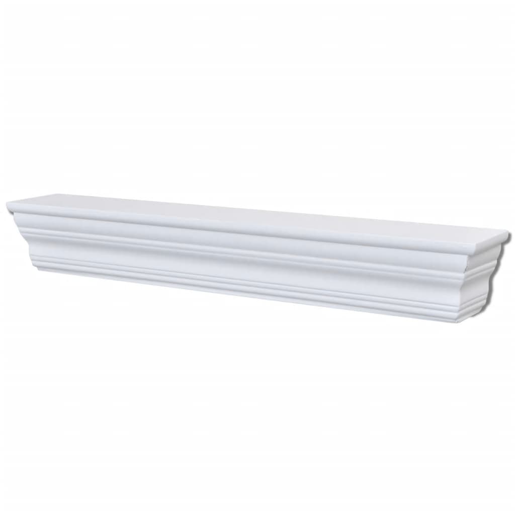 Wall Shelves Aaliyah 2 Pcs White