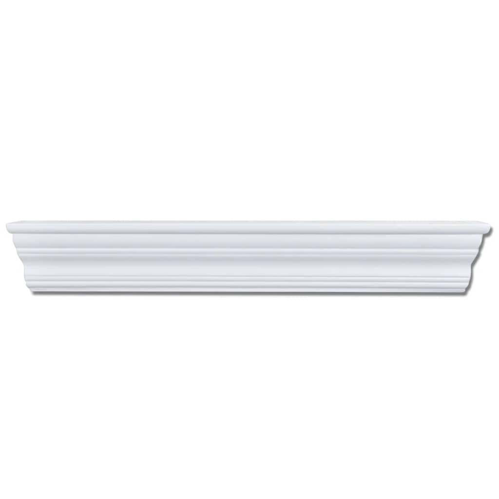 Wall Shelves Aaliyah 2 Pcs White