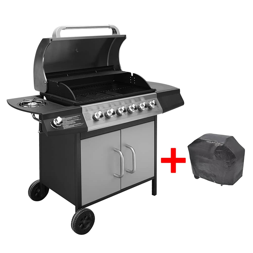 Gas Barbecue Grill 6+1 Cooking Zone