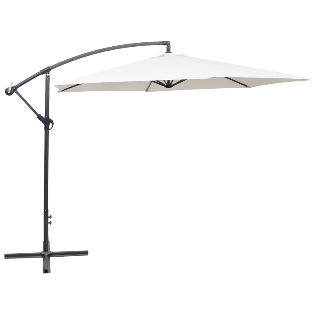 Cantilever Garden Parasol With Aluminium Pole 300 Cm