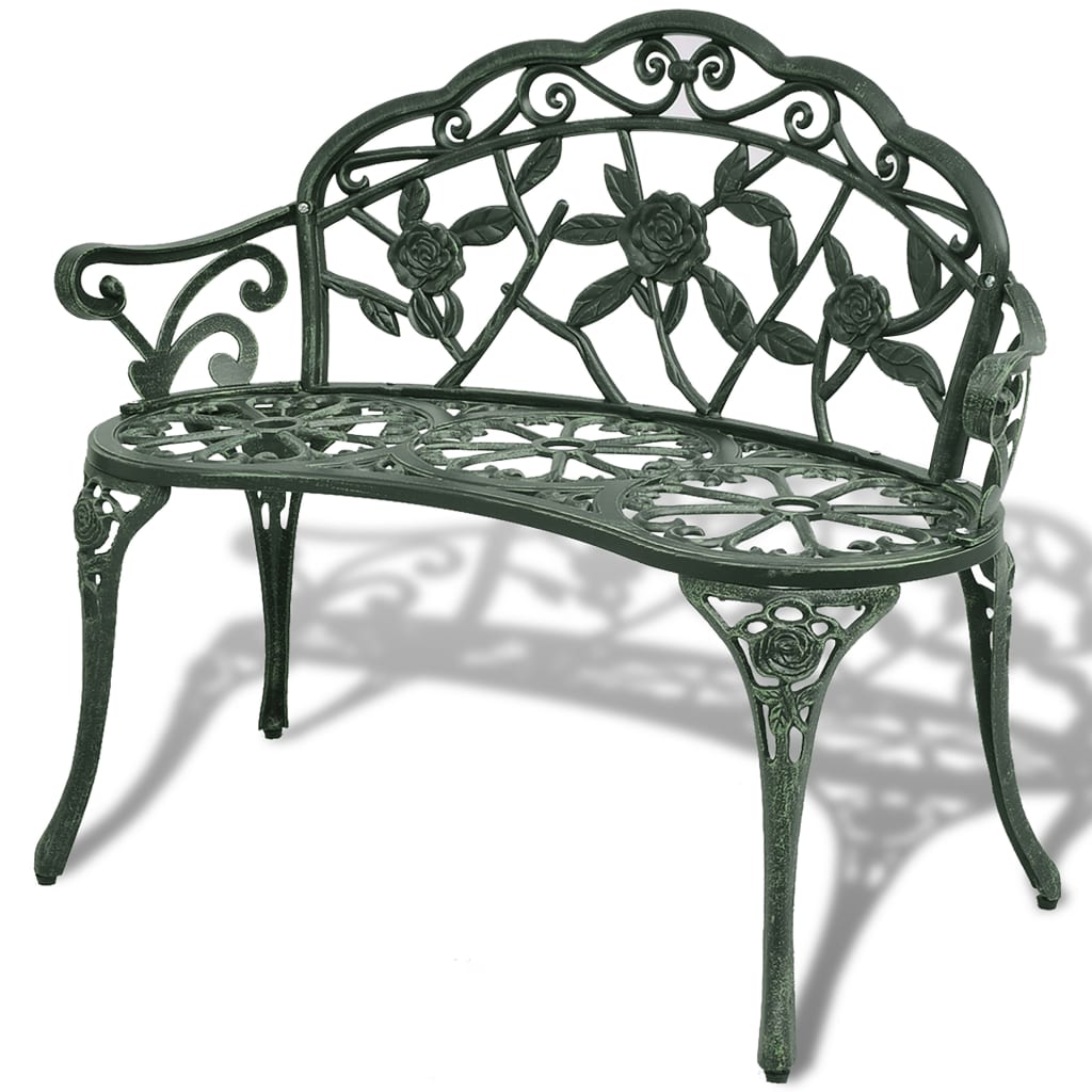 Bistro Bench 100Cm Cast Aluminium