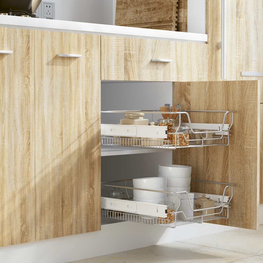 Pull-Out Wire Baskets 2 Pcs