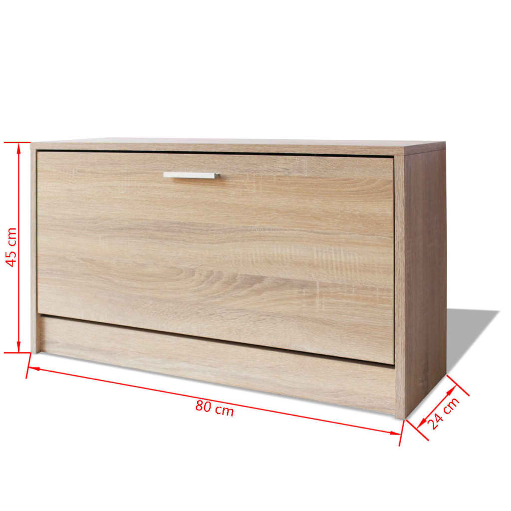 Shoe Storage Bench 80X24X45 Cm