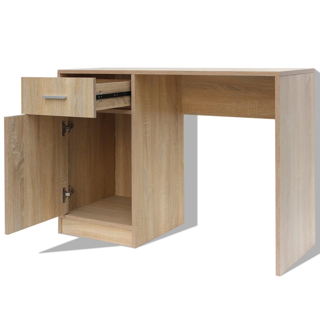 Desk With Drawer And Cabinet 100X40X73 Cm