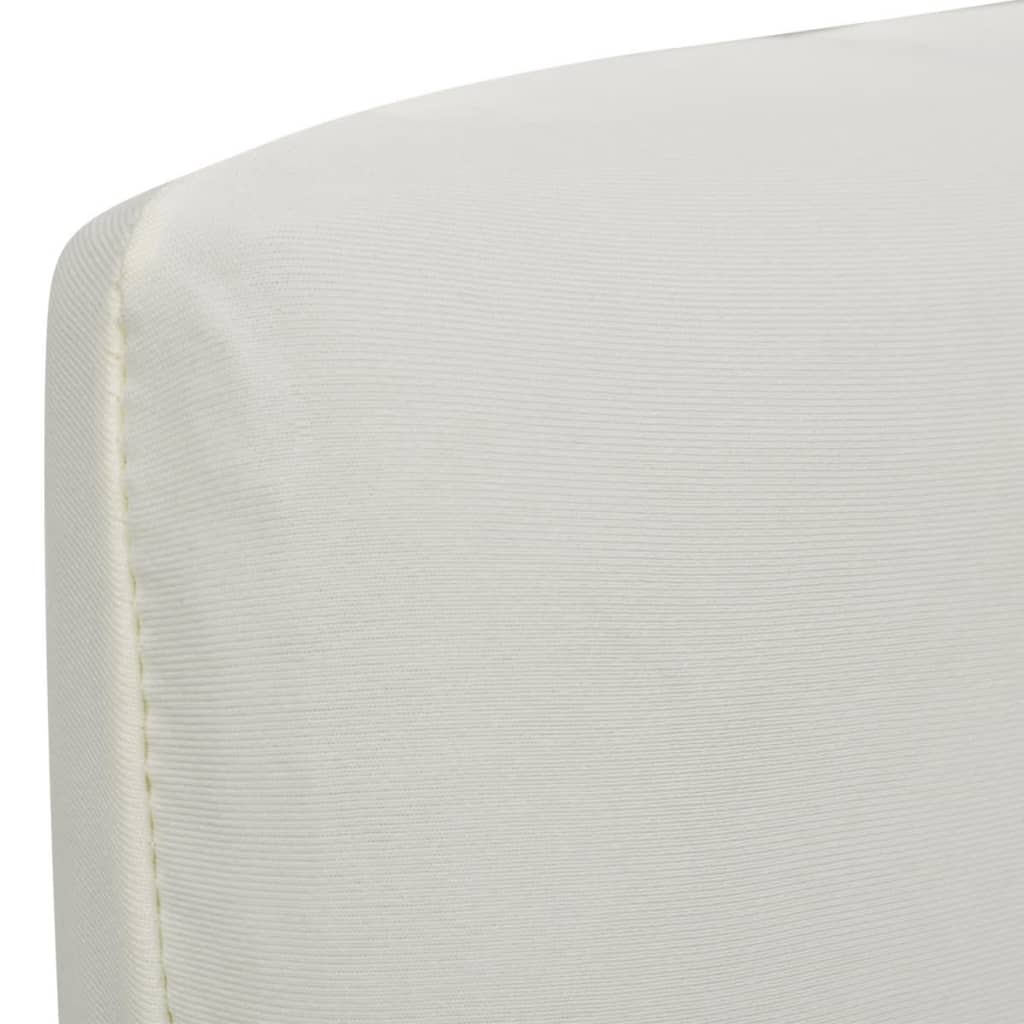 Straight Stretchable Chair Cover 4 Pcs