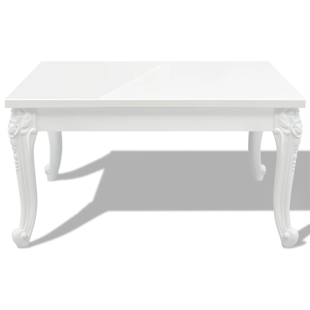 Coffee Table High Gloss White