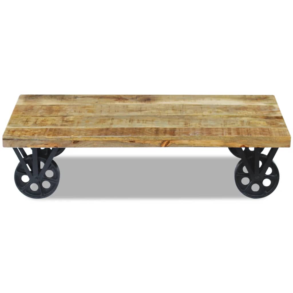 Coffee Table Mango Wood 120X60X30 Cm